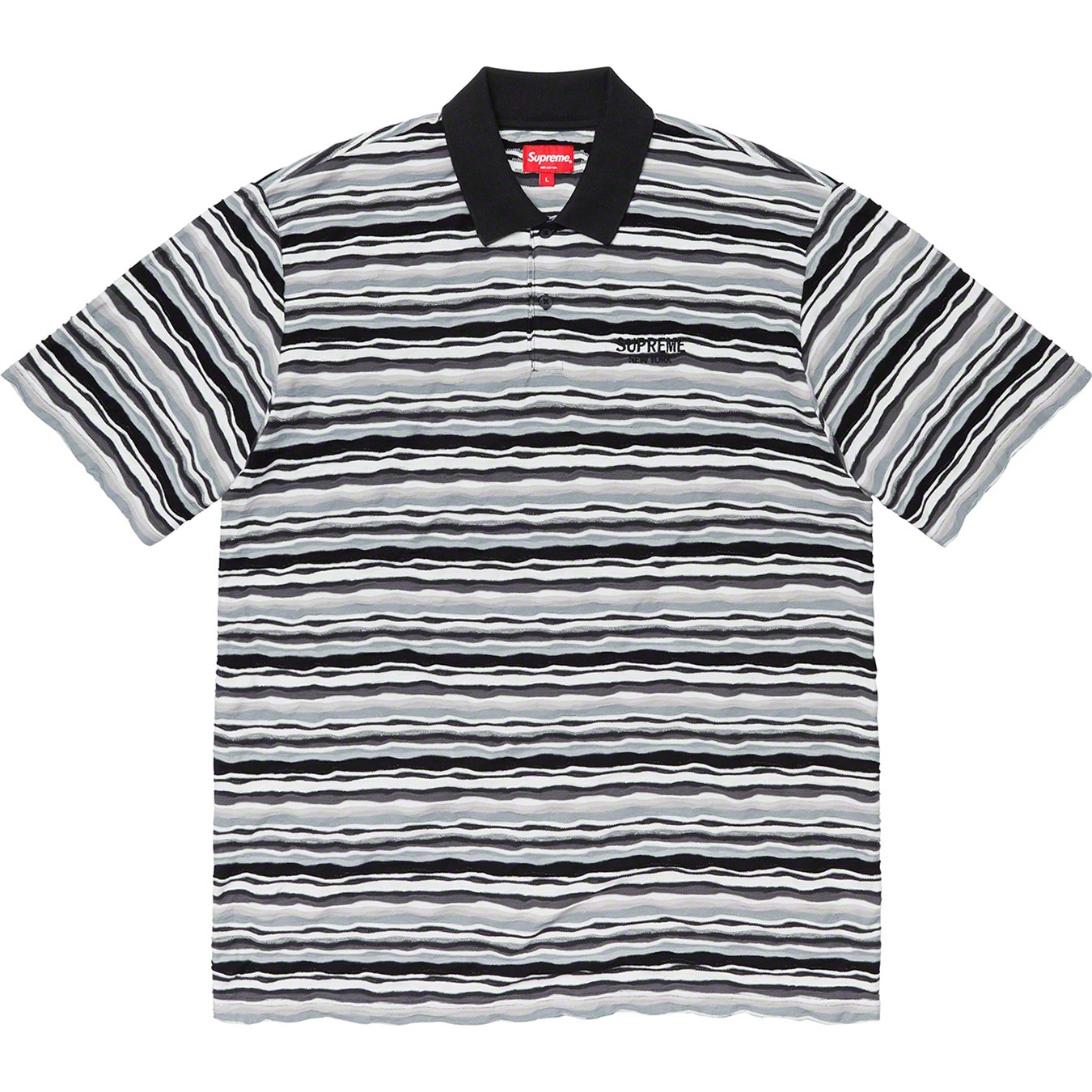 Textured Stripe Polo view 4